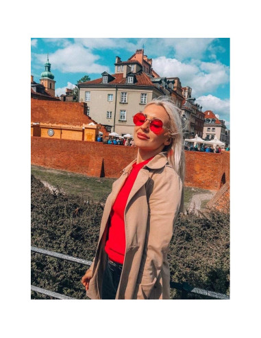 Gafas de sol redondas AIEYEZO steampunk 100% UV bloqueadas