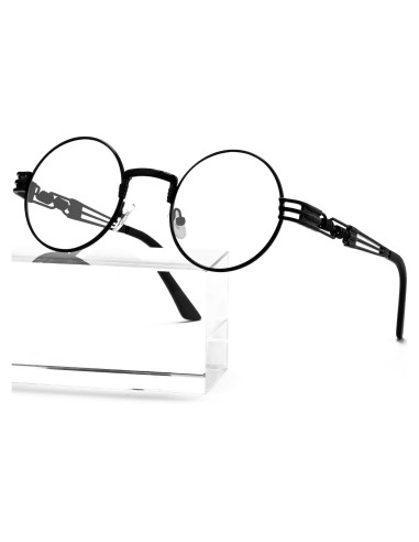 Gafas de sol redondas AIEYEZO Steampunk UV 100% bloqueadores
