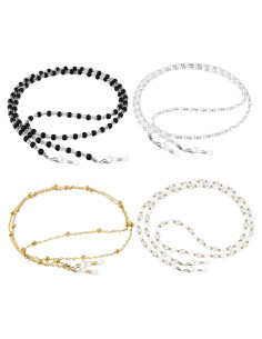 Cadenas para Gafas ONESING 4 Pcs Ajustables Multicolor