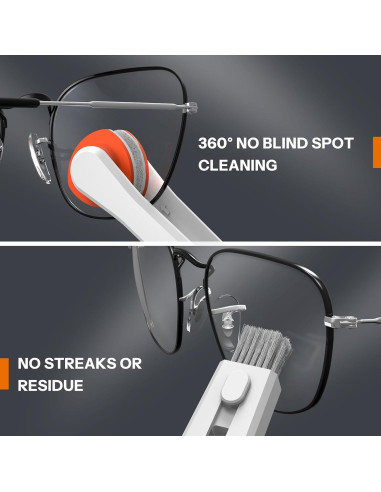 Kit de limpieza de gafas Maxsure con spray y paño
