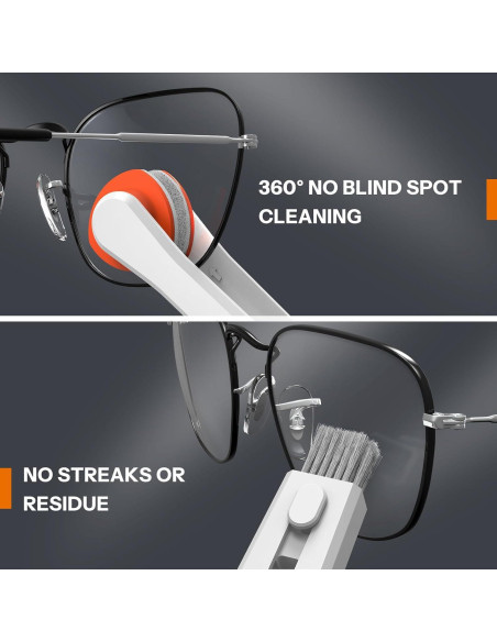 Kit de limpieza de gafas Maxsure con spray y paño