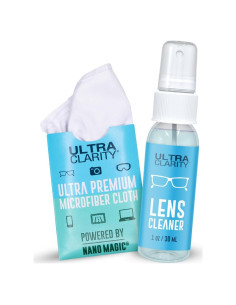 Limpiador de Lentes Ultra Clarity 29.57 ml + Paño Microfibra