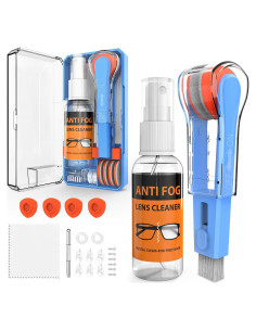 Kit de limpieza de gafas Maxsure 8 en 1 antiempañante
