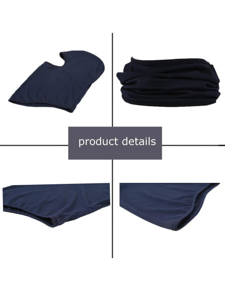 Paquete de 5 Mascarillas Balaclava Hombre UV a Prueba de Polvo