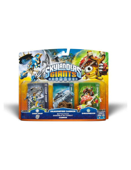 Paquete de Batalla Skylanders Giants - Cañón de Fuego de Dragón Chop Chop Shroomboom
