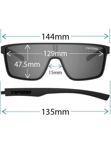 Gafas de sol Tifosi Sanctum, polarizadas, ligeras y cómodas