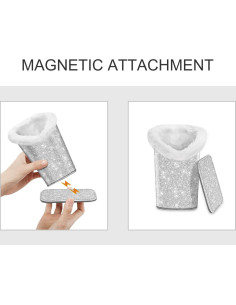 Soporte para Gafas Fintie Plata Brillante Antirayaduras 2