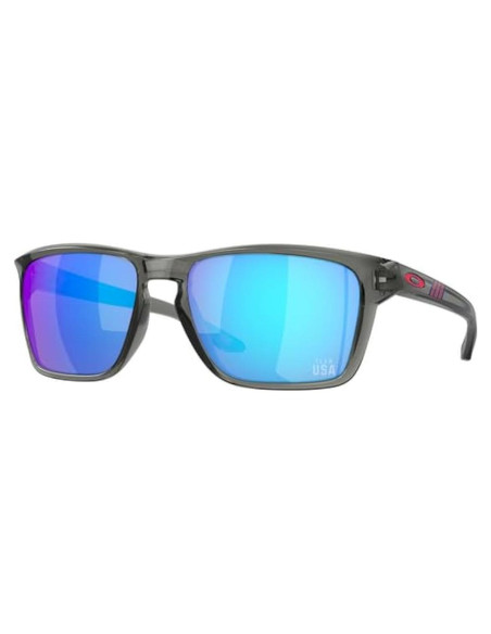 Gafas de sol Oakley OO9448 Sylas gris humo Prizm zafiro
