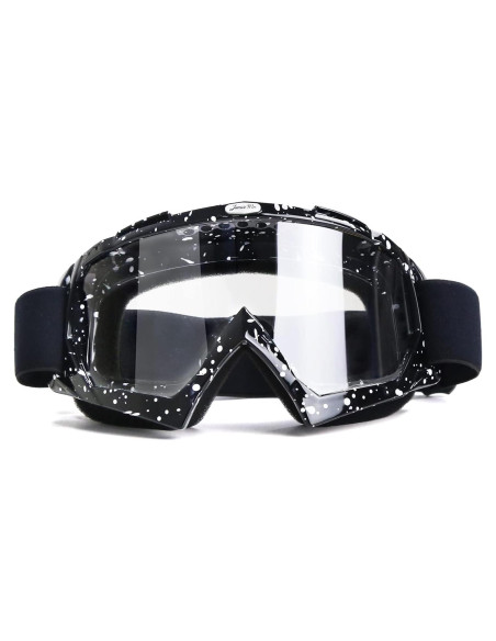 Gafas de Motocross JAMIEWIN Lente Clara Anti Niebla UV400