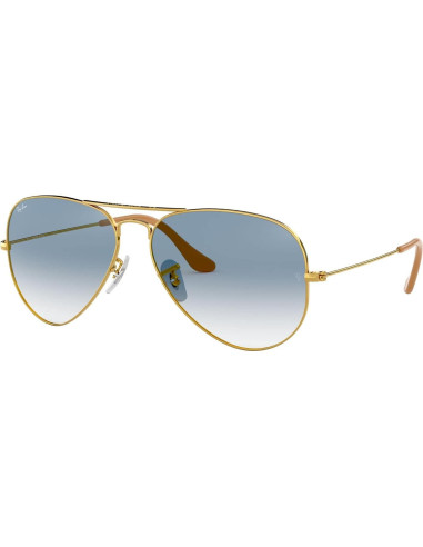 Gafas de sol Ray-Ban RB3025 Aviador 62mm Dorado Azul