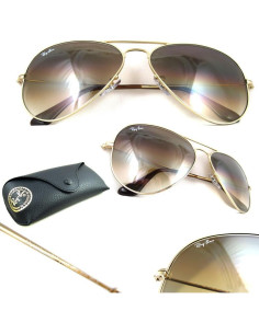 Gafas de sol Ray-Ban RB3025 Aviador 58mm Oro/Verde 2