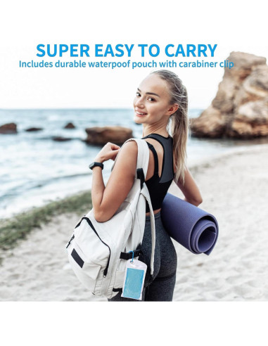 4 Toallas Enfriadoras Genérico Microfibra 101.6x30.5cm