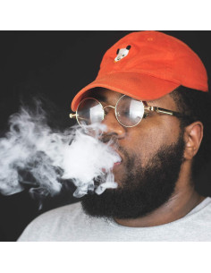 Gafas de sol redondas AIEYEZO Steampunk UV 100% - Paquete de 2 2