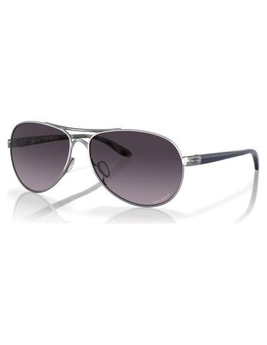 Gafas de sol Oakley Feedback para mujer Cromo Prizm gris