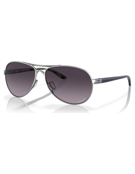 Gafas de sol Oakley Feedback para mujer Cromo Prizm gris