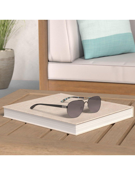 Gafas de sol Oakley Feedback para mujer Cromo Prizm gris