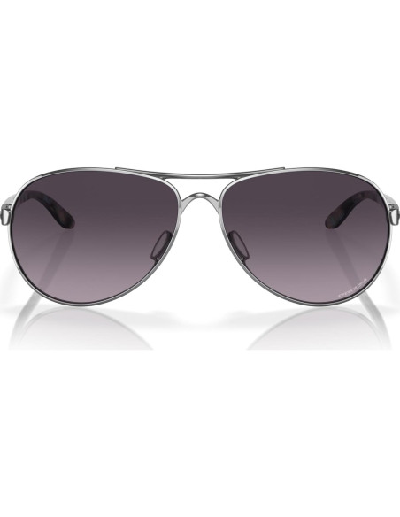 Gafas de sol Oakley Feedback para mujer Cromo Prizm gris