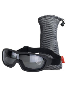 Gafas de Motocicleta Viriber Grises UV 400 Ajustables