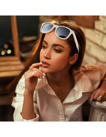 Gafas de sol cuadradas Joopin UV400 polarizadas unisex