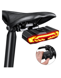 Luz Trasera Inteligente WSDCAM para Bicicleta con Control Remoto