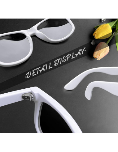 Gafas de sol cuadradas Joopin UV400 polarizadas unisex