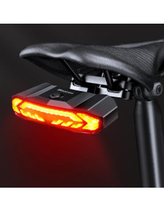 Luz Trasera Inteligente WSDCAM para Bicicleta con Control Remoto 2