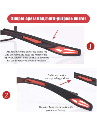 Gafas Deportivas SooGree con Lentes Recetados y Correa Ajustable