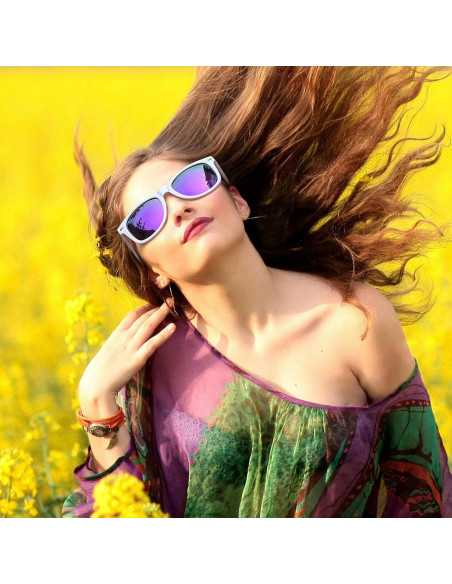 Gafas de sol cuadradas Joopin UV400 polarizadas unisex