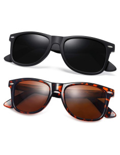 Gafas de sol Joopin polarizadas UV400 unisex paquete de 2
