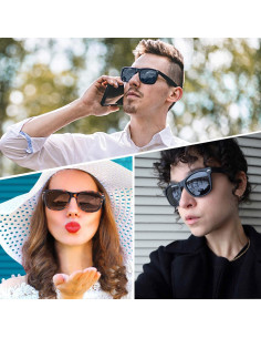 Gafas de sol Joopin polarizadas UV400 unisex paquete de 2 2