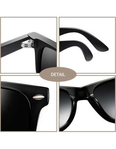 Gafas de sol Joopin polarizadas UV400 unisex paquete de 2