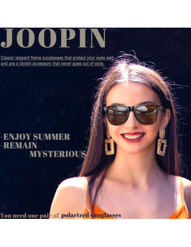 Gafas de sol Joopin cuadradas polarizadas UV400 unisex