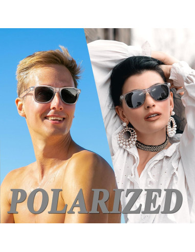 Gafas de sol Joopin cuadradas polarizadas UV400 unisex