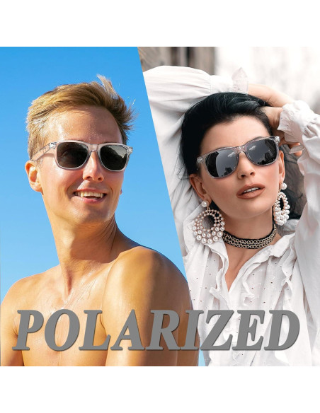 Gafas de sol Joopin cuadradas polarizadas UV400 unisex