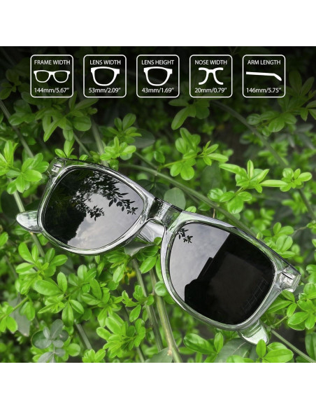 Gafas de sol Joopin cuadradas polarizadas UV400 unisex