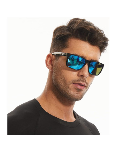 Gafas de sol Bnus B7066 con lentes de vidrio polarizadas