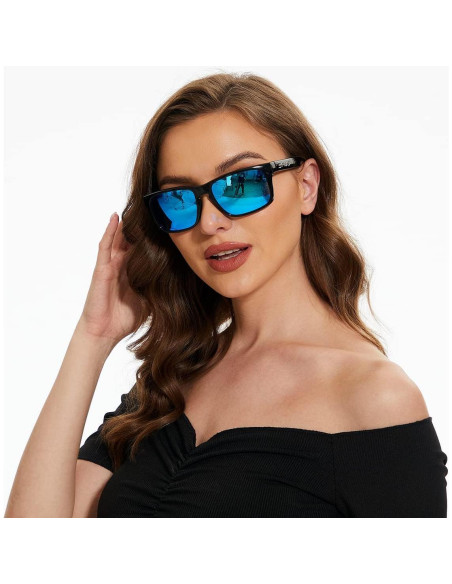 Gafas de sol Bnus B7066 con lentes de vidrio polarizadas