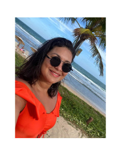 Gafas de sol redondas AIEYEZO steampunk con marco metálico 2