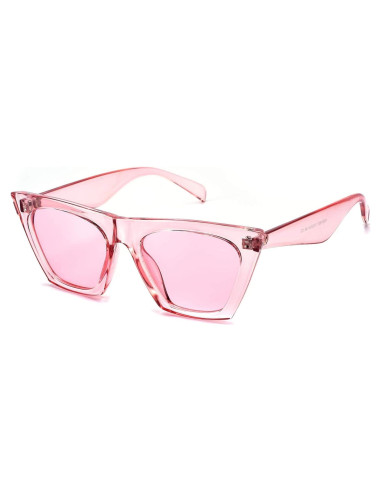 Gafas de Sol Mosanana Cuadradas UV400 Rosa Modelo SHINE