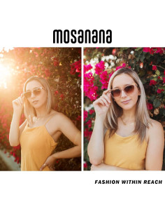 Gafas de sol Mosanana SHINE UV400 para mujeres modernas 2