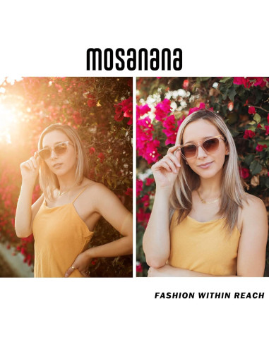 Gafas de sol Mosanana SHINE UV400 para mujeres modernas
