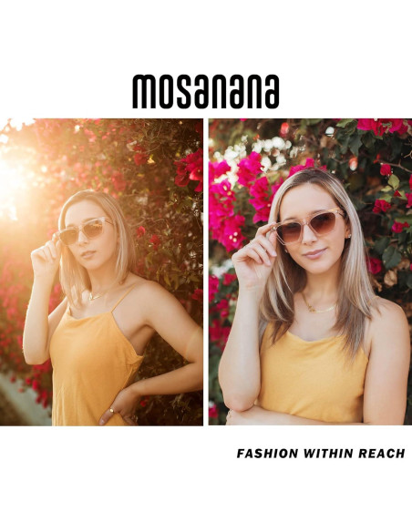 Gafas de sol Mosanana SHINE UV400 para mujeres modernas