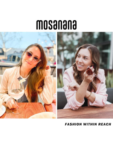 Gafas de sol Mosanana SHINE UV400 para mujeres modernas