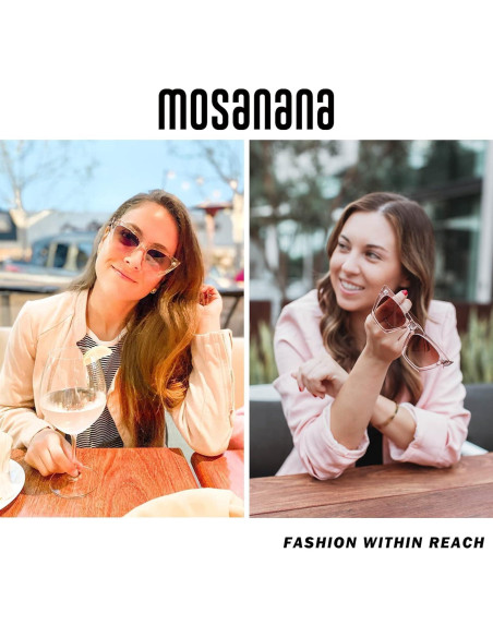 Gafas de sol Mosanana SHINE UV400 para mujeres modernas