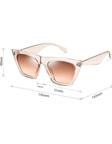Gafas de sol Mosanana SHINE UV400 para mujeres modernas