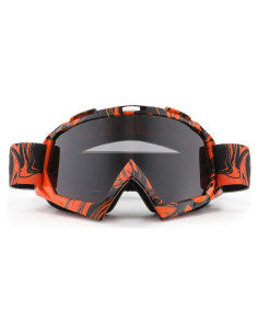 Gafas de Motocross SPOSUNE Lente Tigre y Gris UV400