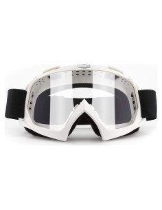 Gafas de Motocross SPOSUNE ATV UV400 Unisex Blancas
