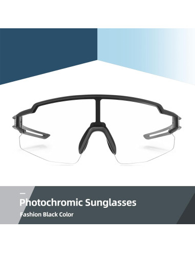 Gafas de sol fotocromáticas ROCKBROS para ciclismo UV400