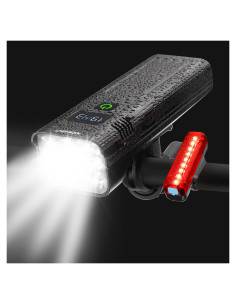 Luces de Bicicleta KASLIGHT 10000 Lúmenes LED Recargables