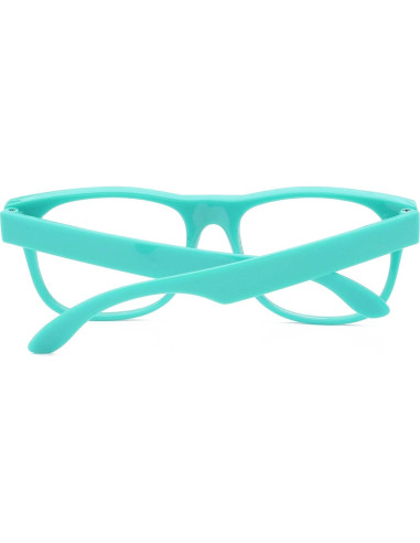 Gafas de sol retro unisex OWL marco plástico 55mm